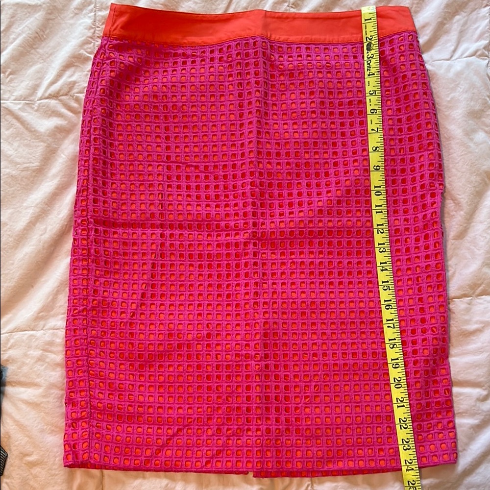 Talbots Pink Knee-length Pencil Skirt for Casual Work